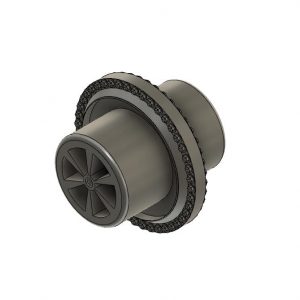 0.500 PVC to 0.750 PVC Pipe Coupler
