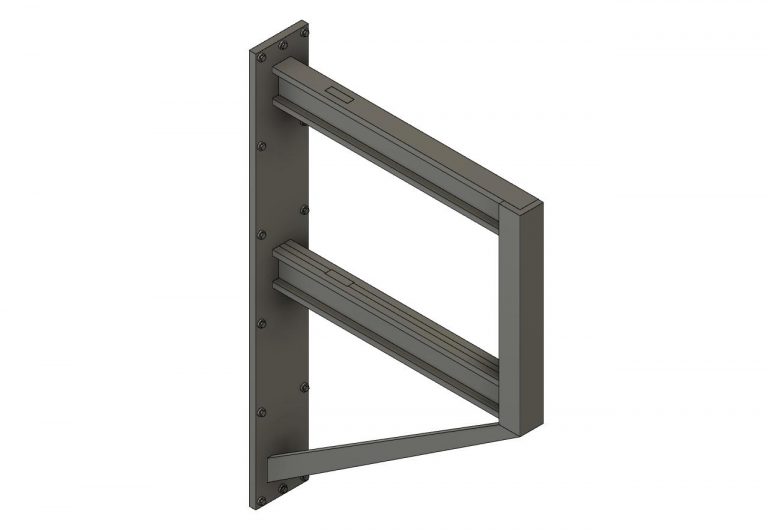 Wide Pipe Rack Steel Mill