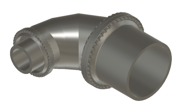 7/8 to 5/8 Reducer Female, 90 Degree