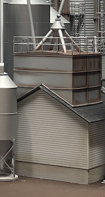 Roof Mounted Mixing Bin