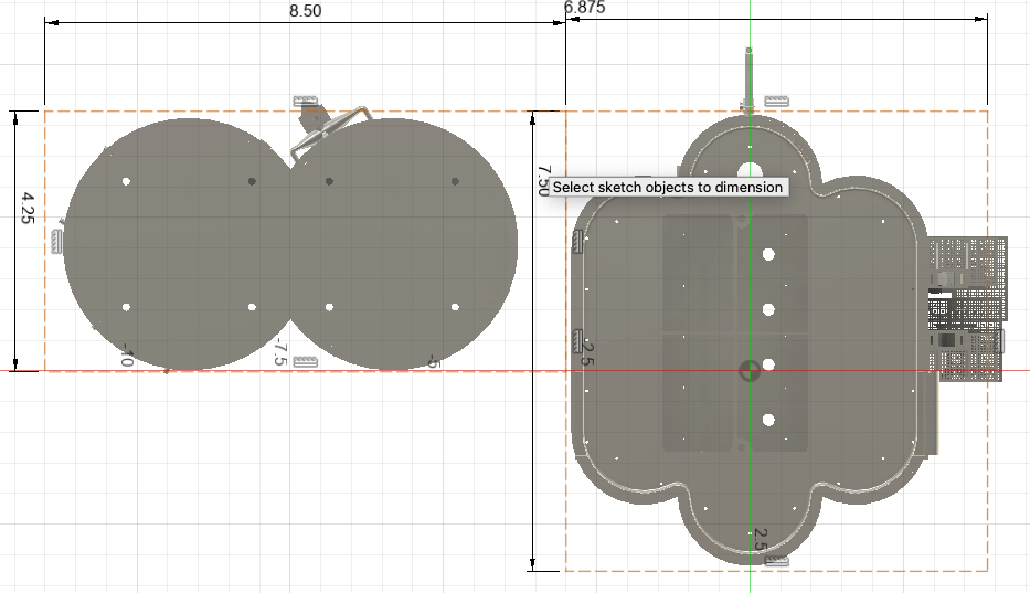 New Hartford Footprint with accessory silos