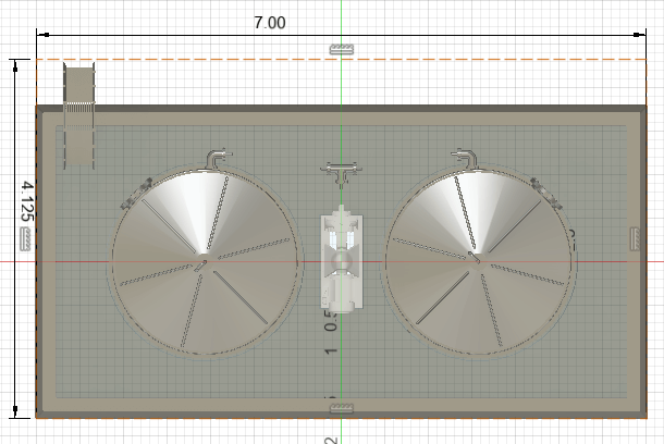 15' Fiberglass 2 Tank Farm